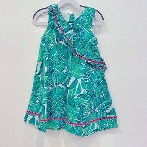 Tommy Bahama summer spring botanical print dress size 4T